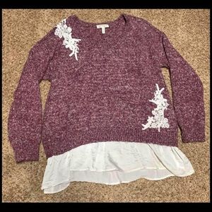 Jessica Simpson maternity sweater